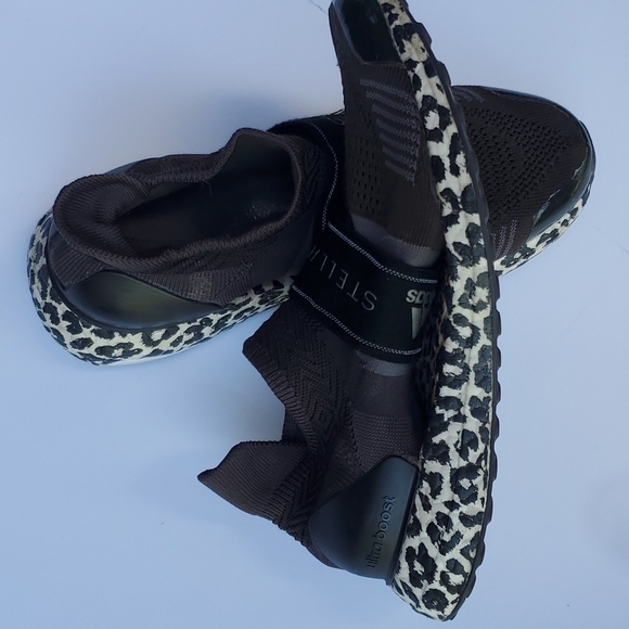 Stella McCarthy Adidas Leopard print bottom sneakers 6 - Picture 2 of 5